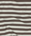 taupe / ecru gestreept - prachtige stevige french terry