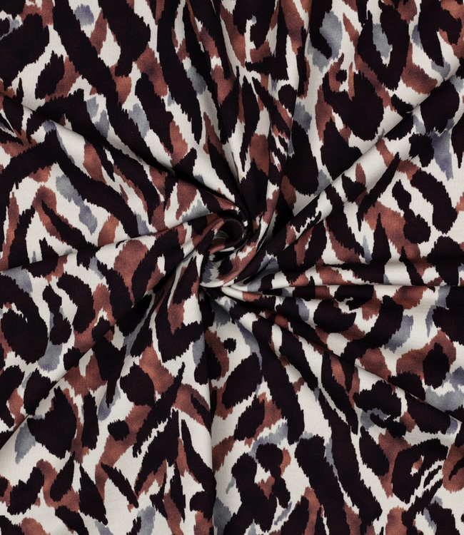 stijlvol en abstract - french terry