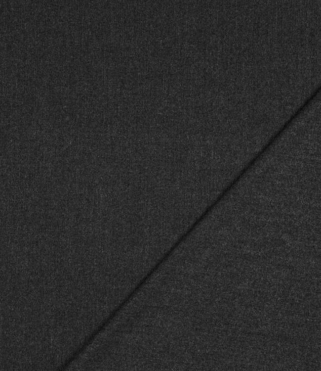 soepelvallende viscose gabardine donkergrijs - mooie zware en warme kwaliteit