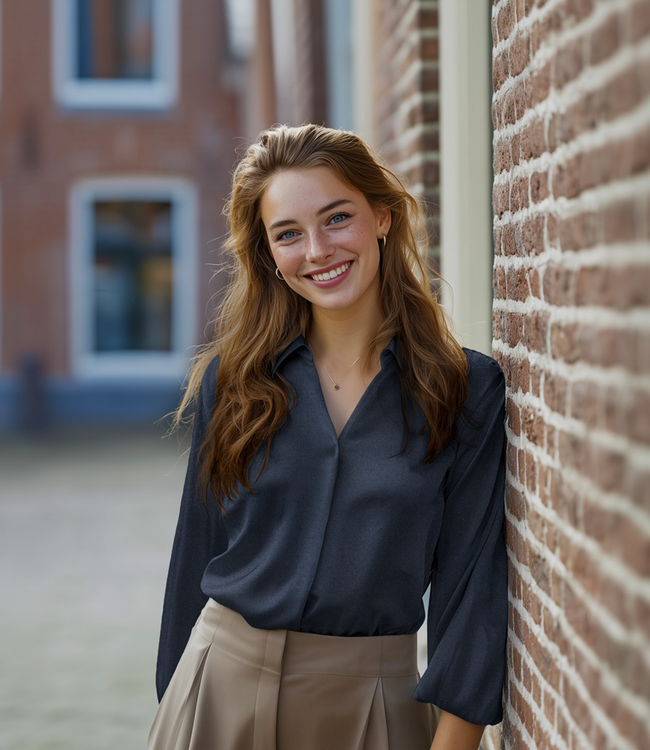 soepelvallende viscose gabardine donkergrijs - mooie zware en warme kwaliteit