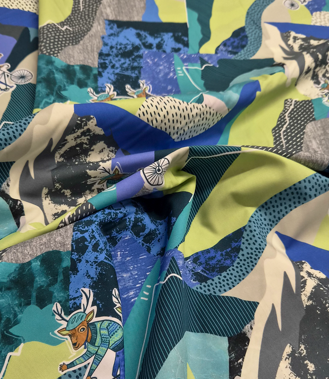 Katia fabrics Be tandem - popeline katoen