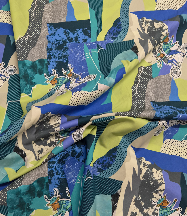 Katia fabrics Be tandem - popeline katoen