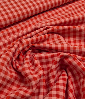 Katia fabrics Red & Pink Gingham vichy