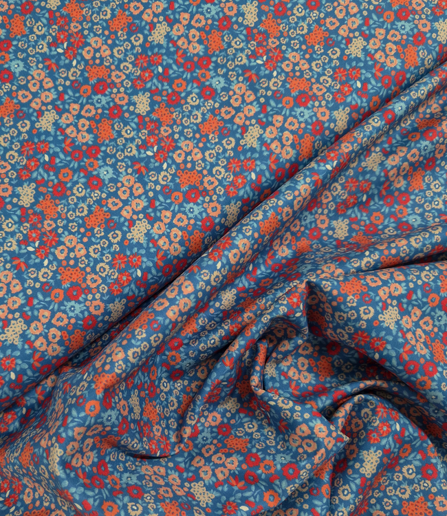 Katia fabrics small flowers - popeline katoen