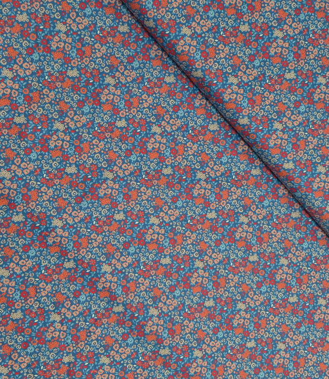 Katia fabrics small flowers - popeline katoen