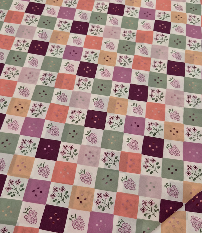 Katia fabrics Diamond Mosaics - popeline katoen
