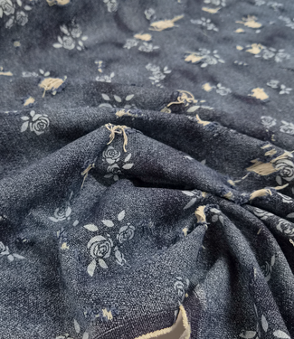 Katia fabrics Denim Roses - 86 cm stofbreedte