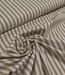 beige gestreept -  prachtige twill gabardine