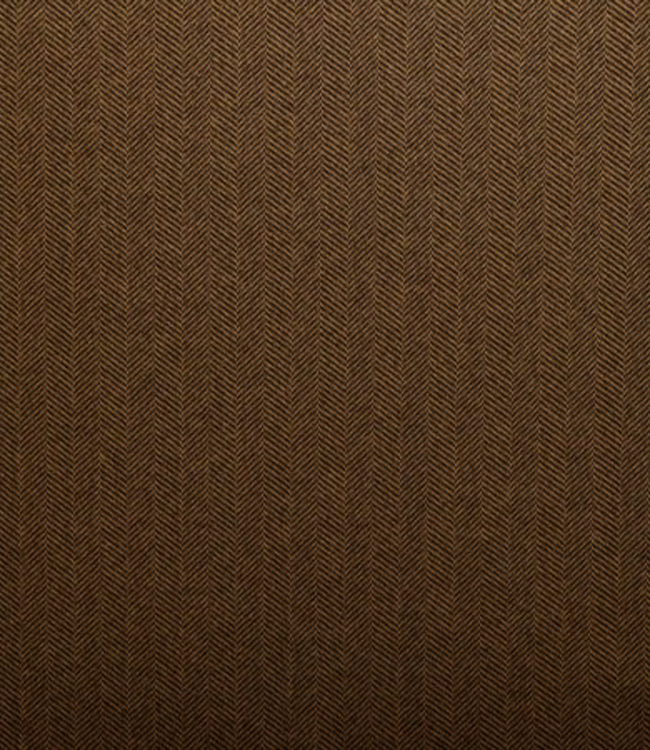 herringbone koffiebruin - wool touch gebreide jacquard - zachte kwaliteit, perfecte broekenstof