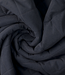 waterafstotende zachte teddy stepper / gematelasseerd midnight blue