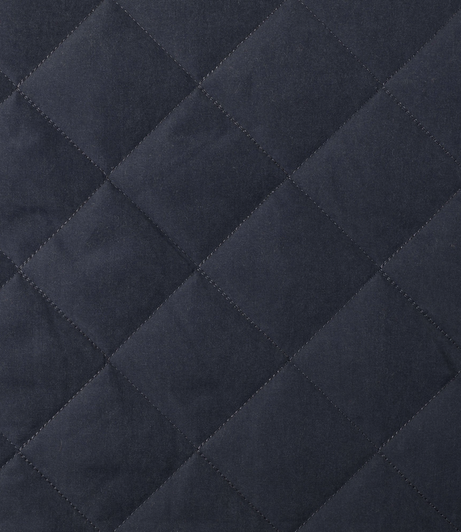 waterafstotende zachte teddy stepper / gematelasseerd midnight blue