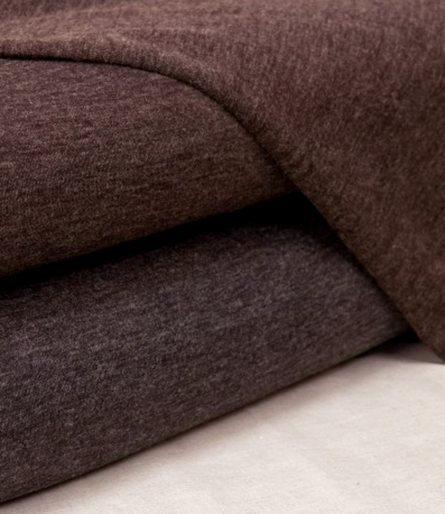 aubergine gemeleerd - interlock rayon breisel