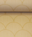 Bloom & Berry scallops creme - canvas
