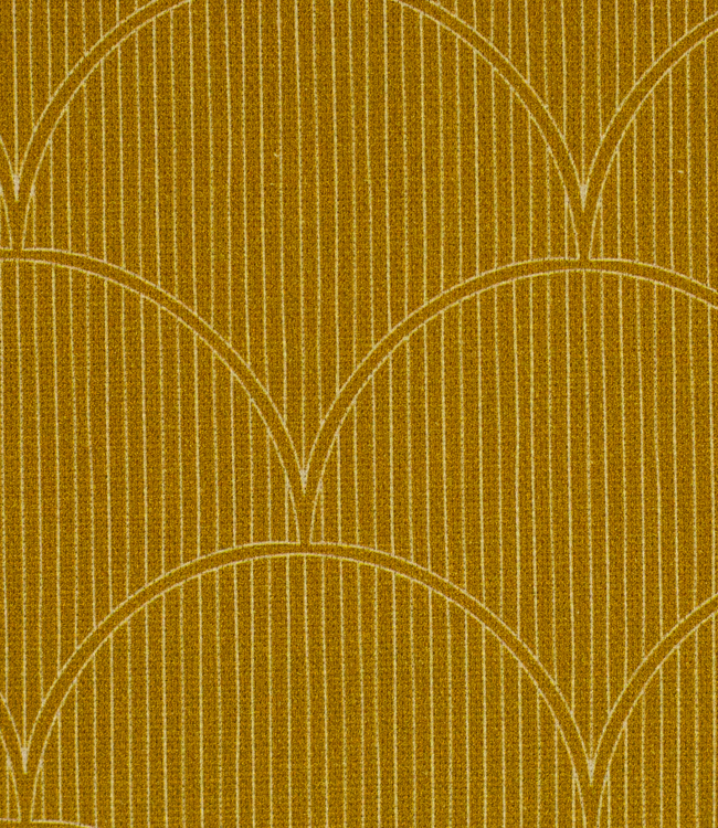 Bloom & Berry scallops oker - canvas