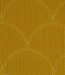 Bloom & Berry scallops oker - canvas