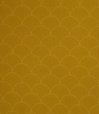 Bloom & Berry scallops oker - canvas