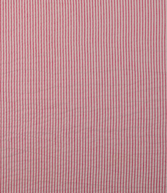 roze streepjes - seersucker