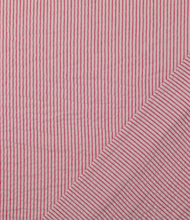 roze streepjes - seersucker