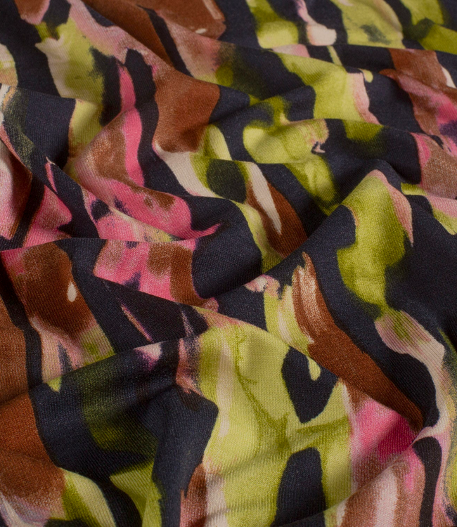 savage strokes - zachte viscose tricot