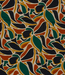 abstract marine, roest en groen - viscose twill
