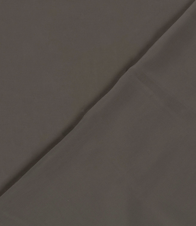 viscose twill - mooie zware kwaliteit - taupe grijs