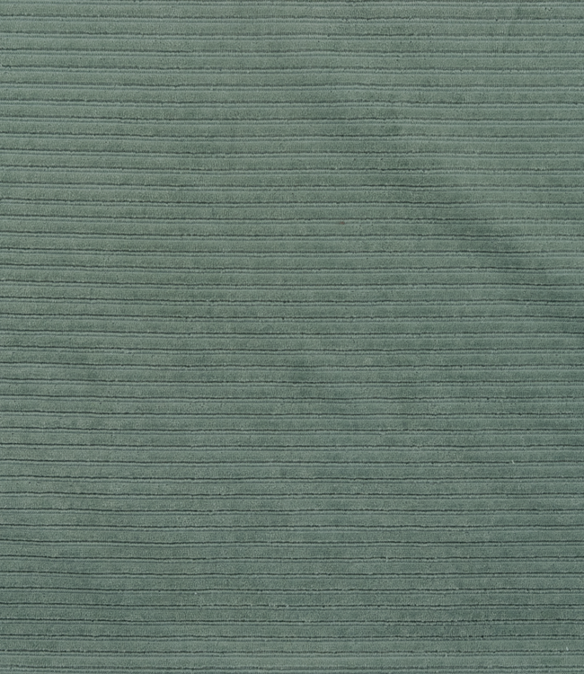 mint - rekbare corduroy - verticaal geribbeld