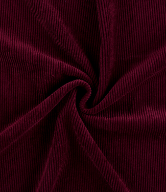 bordeaux - soepelvallende washed corduroy