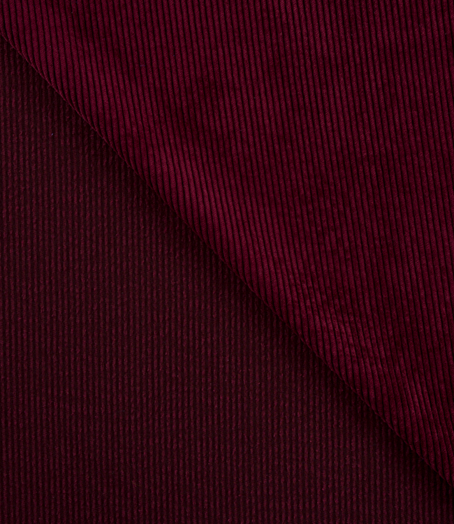 bordeaux - soepelvallende washed corduroy