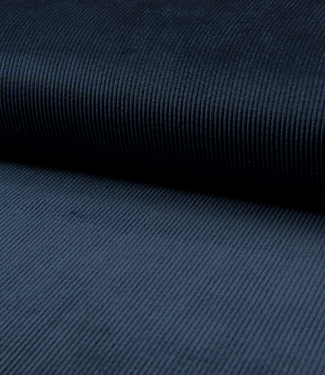 marine - soepelvallende washed corduroy