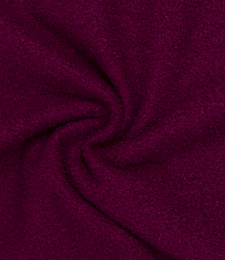 Swafing framboos - teddy boucle double face met fleece