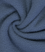 Swafing denimblauw - teddy boucle double face met fleece