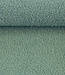 saliegroen - teddy boucle double face met fleece