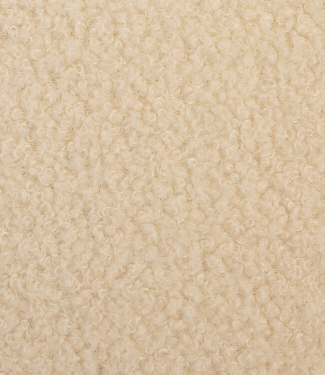 Swafing creme - teddy boucle double face met fleece