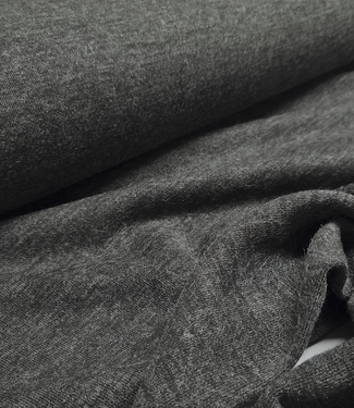 donkergroen gemeleerd - interlock rayon breisel