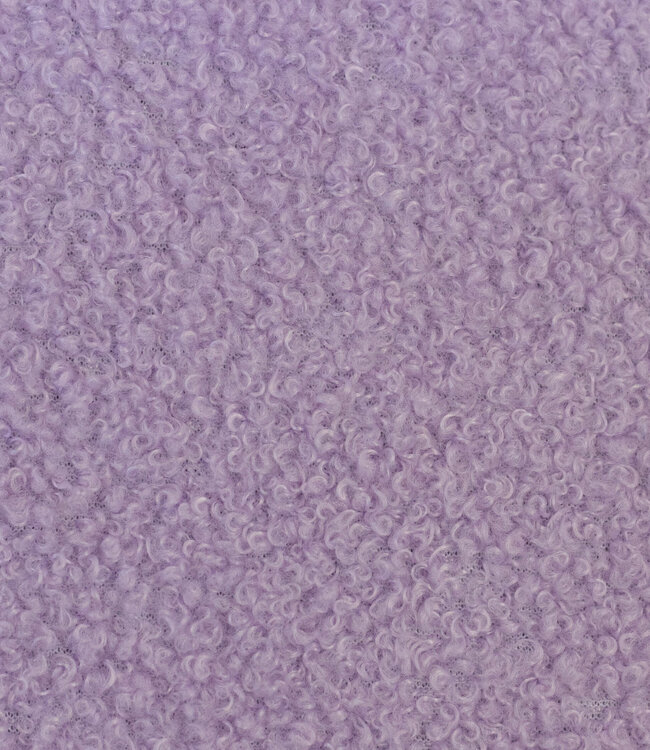Swafing lila - teddy boucle double face met fleece