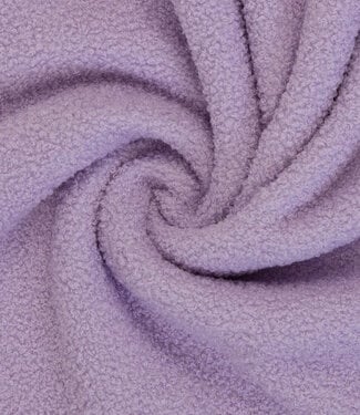 Swafing lila - teddy boucle double face met fleece