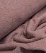 oudroze - teddy boucle double face met fleece