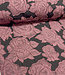 fancy roses - geweven jacquard
