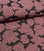 fancy roses - geweven jacquard