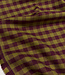 Vichy ruitjes flanel - bordeaux en olijfgroen