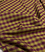Vichy ruitjes flanel - bordeaux en olijfgroen