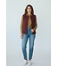Vichy ruitjes flanel - bordeaux en olijfgroen