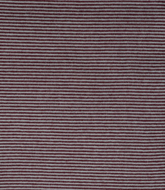 grijs met aubergine - prachtig gebreide sweater