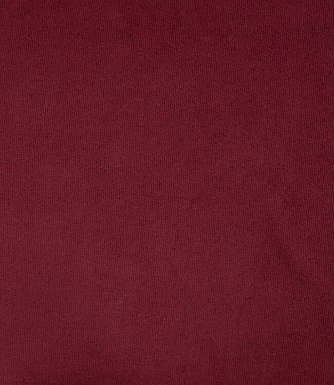 bordeaux geribbeld - gebreide sweater lichtjes opgeruwd