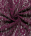 donker fuchsia - prachtige kant