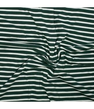 groen en lichtblauw strepen - mooie stevige tricot