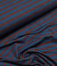 indigoblauw en bordeaux strepen - mooie stevige tricot