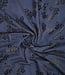 navyblue en zwart - heavy weight denim chenille jacquard 14 oz