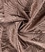 taupe subtiele bladeren - viscose jacquard