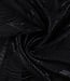zwart subtiele bladeren - viscose jacquard
